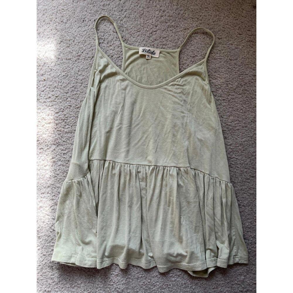 Peplum tank